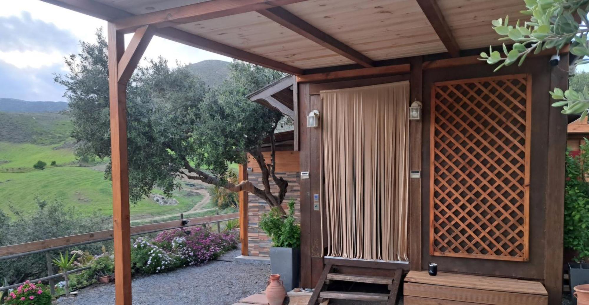 Penzion Wooden House At The Mountain-Private Paránimfoi Exteriér fotografie